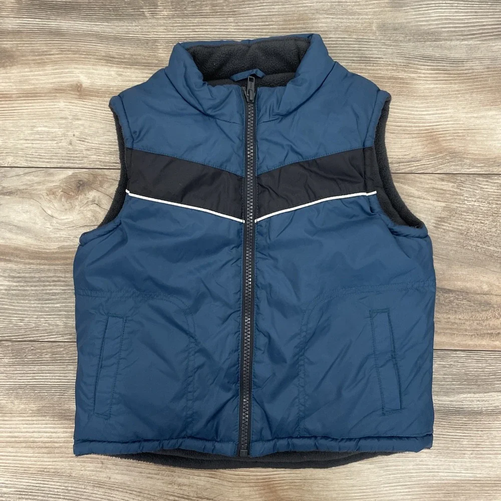 Gymboree Puffer Vest Boys Zip Front Outdoors 2T-3T